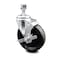 Service Caster 5 Inch Phenolic Wheel Swivel 1/2 Inch Threaded Stem Caster with Brake SCC SCC-TS20S514-PHS-TLB-121315 - alternate 1